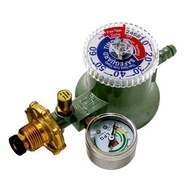 หัวปรับแรงดันต่ำตั้งเวลา มีเซฟตี้ สีเขียว ระบบตัดแก๊ส SCG R-500 หัวปรับแรงดันต่ำมีเซฟตี้ อะไหล่หัวปร