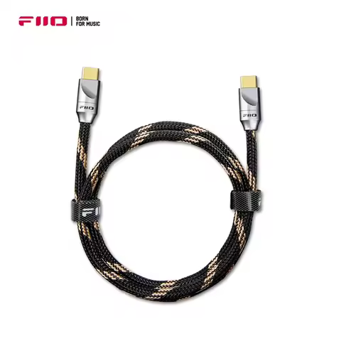 FiiO LT-TC5 USB Silver-plated pure cooper Digital Audio Type C to Type C Cable HIDIZS