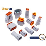 Urlwall 1set Deutsch DT DT06-2S/DT04-2P 2P 3P 4P 6P 8P 12P Special Accessories For Automotive Line C