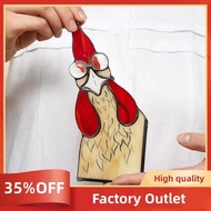 Funny Window Corner Decor - Peeping Rooster, Funny Rooster Stained Bird Window Corner Decor, Rooster