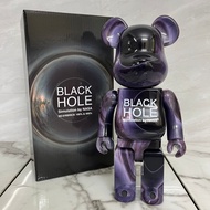 bearbrick400Violent Bear Bearbrick New Black Hole Internet Hot Fashionable Doll Ornaments Gift Wholesale Delivery
