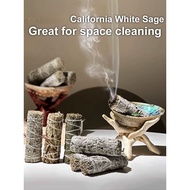 White Sage Aromatherapy Smudge Stick/Natural Space Purifying Wand/Cleansing Incense Stick 净化空间白鼠尾草 香