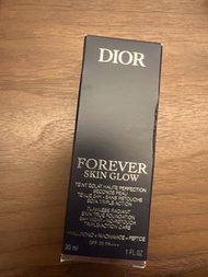[🇫🇷原價$600］Dior 24h中高遮瑕 護膚亮澤粉底 乾肌友好 FOREVER SKIN GLOW Foundation - Flawless Radiant Skin