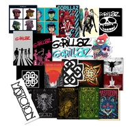 Sticker Band (23) Gorillaz Breaking Benjamin Mastodon