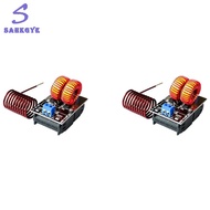 greatbuy666-2X Mini ZVS Heating Machine 120W High Frequency Induction Heating Board Module Driver He