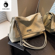 斜挎包 2025 新款 包包 女 斜挎包 2025 新款 通勤包包女大容量2024秋冬新款时尚感链条单肩包斜挎托特包 Commuter Bag Female Large Capacity 2024 A