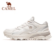 Camel รองเท้าผ้าใบผู้หญิงรองเท้าผ้าใบกีฬาลำลองน้ำหนักเบารองเท้าวิ่งแฟชั่นย้อนยุค