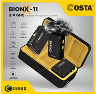 COSTA BionX-11 Wireless Microphone 2.4GHz For Mobile Phone, DSLR, PC - BIONX