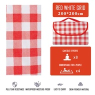 [48HRS Deliver] Picnic Basket Foldable Picnic Mat outdoor Blanket Basket Camping Cooler Bag Bakul Be