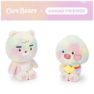 KAKAO FRIENDS X CARE BEARS True Heart Bear / Ryan &amp; Apeach / Plush Stuffed Pillow Cushion Toy Doll