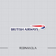 Vinyl British Airways Sticker Outdoor Luggage Sticker Waterproof Sticker