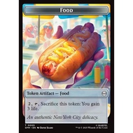 Magic The Gathering x Spider-man Token MTG (SPM) - Food x Robot Token