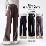 KM Muslimah Women Long Slack Straight Cut Casual Pants Seluar Panjang Wanita [P5081]