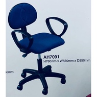 JHD 3V AH7091 TYPIST CHAIR/VISITOR CHAIR/ OFFICE CHAIR WITH ARM AND PUMP