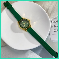 ◰ ☇◑ 【24 hours shipped】Seiko Watch For Woman Wrist Watch Green Diamond Ladies Watch Relo