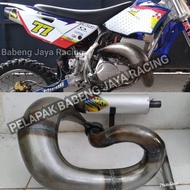 Exhaust YAMAHA RX KING RX Z RX S RX 100 Shrimp TRAIL MODEL KTM PNP Frame KTM KLX CRF Standard Plate 