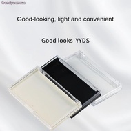 TRENDYZONEUA Eyelash Storage Box, Plastic  False Lashes Show Box, Square Shape Storage Box