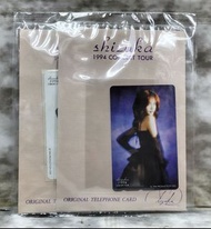 SHIZUKA KUDO 1994 CONCERT TELEPHONE CARDS 工藤靜香 1994 演唱會 電話卡 絕版商品 未開封未使用 新品入手困難希小品100%原裝日本版!!( MK/YMT