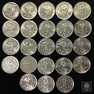 【VA】Malaysia 5 Sen Bunga Raya Coin 2nd Series 1989 1990 1991 1992 1993 1994 1995 1996 1997 1998 1999