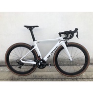 (Ready Stock) Alcott Zagato Silhouette Carbon Frame Road Bike, Shimano 105 2x11 Groupset, Kootu Carbon 50mm Wheelset