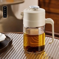 Heat-resistant borosilicate glass water bottle, 1500ml glass living room water bottle