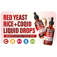 RedYeastRiceCholesterolCleanse,CitrusBergamotRedYeastRicewithCoq10LiquidDropsforHeartHealth&ImmuneSu