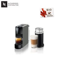 Nespresso Essenza Mini Coffee Machine &amp; Aeroccino Bundle + FREE 7pcs capsules (FOC $10 Coffee VOC)