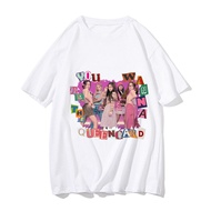 2024 Gidle I Feel Printed T-Shirt - Gidle Members Design, Unisex Fashionable Short Sleeve