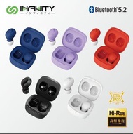 Infinity - WH922S 黑色 black 真無線藍牙耳機 藍牙5.2 佩戴舒適穩固