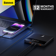 Baseus 100W HD Power Bank 20000mAh High Density Blade Series PD Type-C Fast Charging Powerbank Digital Display Quick Charge for Macbook Laptop Tablets Smart Phone