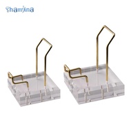 [Shamjina] Acrylic Display Stand, Rock Mineral Agate Coral Display Easel, Acrylic Display Stands for