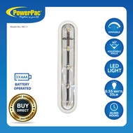 PowerPac LED Night Light Cabinet Push Tap Touch Stick On Battery Powered Lamp (MC11)