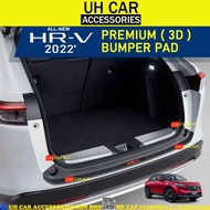 HONDA HRV 2022 REAR BUMPER PROTECTOR 4D WITH EMBLEM N DOUBLE TAPE