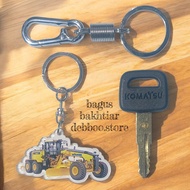 GANTUNGAN Master Key Komatsu - Key Grader Motorcycle Keychain Set