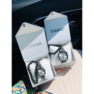 COMBO🖤 CASIO A138 BLACK WHITE BIG + CASIO A138 BLACK WHITE SMALL