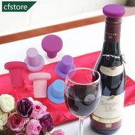 CFSTORE Wine Bottle Stopper Bar Sealing Champagne Beers Cap Plug Seal Lids Reusable Leakproof Silicone Sealer Wine Fresh Saver E8O9