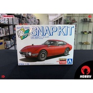 Aoshima The Snap Kit Toyota 2000GT (Solar Red) (Scale 1/32)