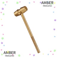 AMBER Gavel, Brass Yellow Hammer, Court Courtroom Gavel Company