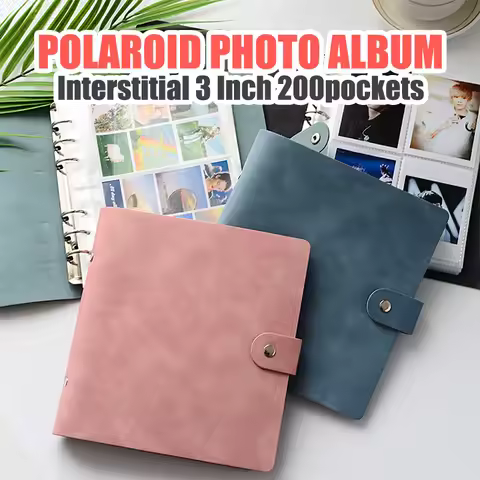 1pc , 200 Pockets Mini Instant Photo Album Picture Case for Fujifilm Instax Film 7C 7S 8 9 11 12 25
