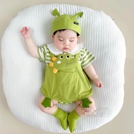 Ready Stock (0-3 Years Old) Baby Boy Summer Short-Sleeved Baby Onesie Boy Girl Baby Newborn Fashion 