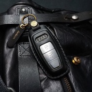 Audi Q7 Q8 A5 迪奧 汽車 晶片 鑰匙 皮套 智慧型 鑰匙包 保護套