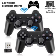 2Pcs 2.4Ghz Wireless Gamepad PC Controller Game Stick GD10 M8 Console Joystick for Android TV