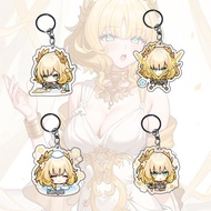 GANTUNGAN Honkai Star Rail Aglaea Keychain - HSR Games Anime Keychain - Keychain - Souvenir - Latest