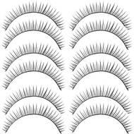 Ruilogod 6 Pair Daily Party Makeup Fake False Eyelashes  for Ladies (id: 14f 1be e8e 1ff a7a
