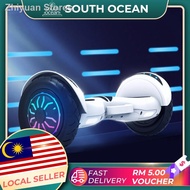 №♣Ready Stock Hoverboard with Bluetooth Speaker and LED Lights Balance Scooter 6.5inch Electric for 