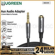 Ugreen Audio Cable Jack Extension Aux 3.5 mm - Ugreen 10593 10538 60311 10595 3.5mm Male to Aux Fema