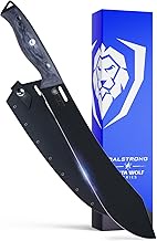 Dalstrong Bull Nose Butcher Knife - 10 inch - Delta Wolf Series Knife - Ultra-Thin & Zero Friction B