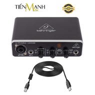 [Chính Hãng] Soundcard Behringer U-Phoria UMC22 - Bộ Thu Âm Livestream Sound Card USB Audio Interfac