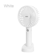 Mini Pocket Fan 3 Gears Strong Wind Handheld Fan with Phone Stand Summer Outdoor Cooling Fan Desktop Table Fan USB Rechargeable
