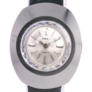Pre-owned Rado RADO DIATAR watch, cal. 1677, stainless steel and leather, manual winding, silver dia